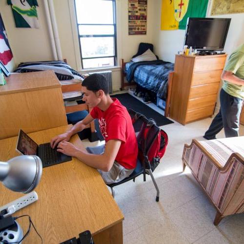 Students in a Residence Hall 